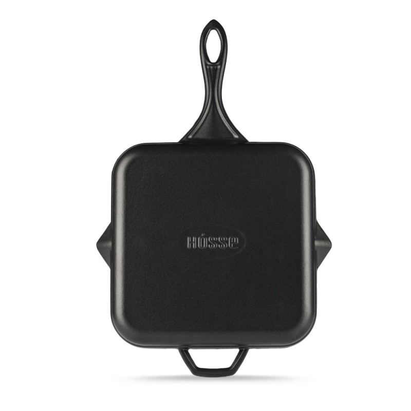 Gietijzer Set uit 3 delen Hosse, Black Onyx | Gietijzeren pan set |  |