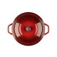 Ondiepe gietijzeren pot Hosse, Rubin, Ф26 | Gietijzeren pot |  |