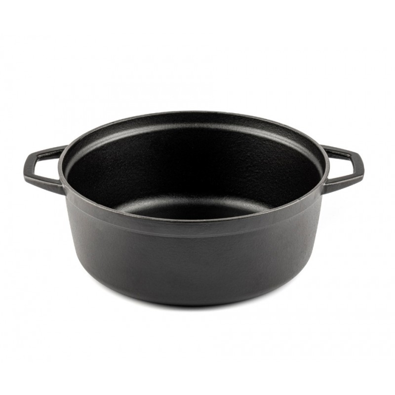 Diepe gietijzeren pot Solagio, Black Onyx, Ф28 - 