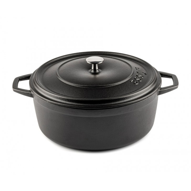 Diepe gietijzeren pot Solagio, Black Onyx, Ф28 - 