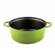 Diepe gietijzeren pot Hosse, Bamboo, Ф28 | Gietijzeren pot |  |