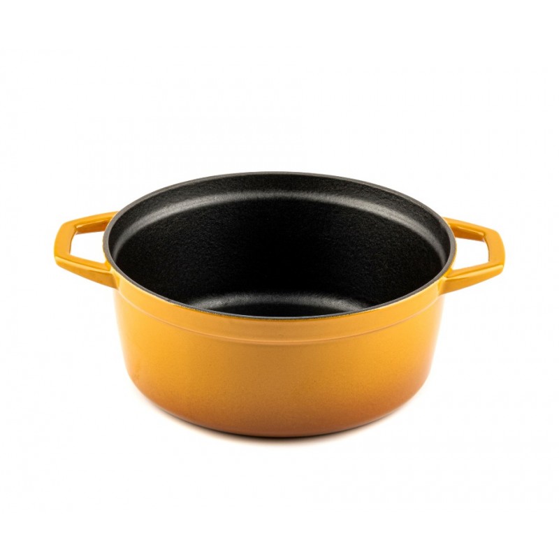 Diepe gietijzeren pot Solagio, Dijon, Ф24 - 