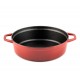 Ondiepe gietijzeren pot Hosse, Rubin, Ф28 | Gietijzeren pot |  |