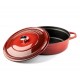 Ondiepe gietijzeren pot Hosse, Rubin, Ф28 | Gietijzeren pot |  |