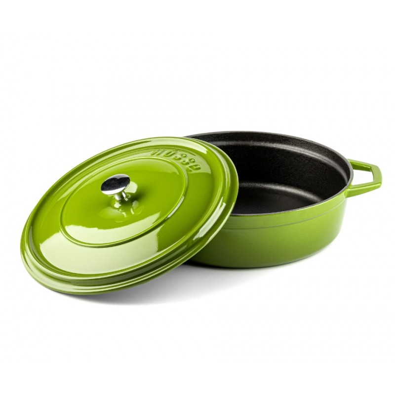 Ondiepe gietijzeren pot Hosse, Bamboo, Ф28 | Gietijzeren pot |  |