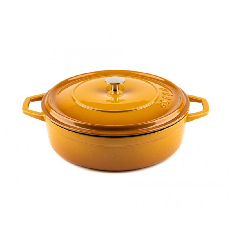 Ondiepe gietijzeren pot Solagio, Dijon, Ф26 - 