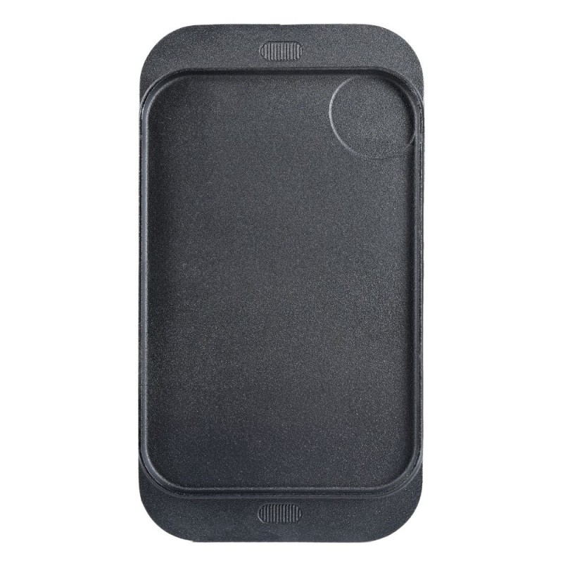 Dubbelzijdige gietijzeren grillplaat, 48x26 cm | Gietijzeren plaat |  |