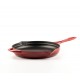 Geëmailleerde gietijzeren pan Hosse, Rubin, Ф24cm | Platte gietijzeren pan | Gietijzeren pan |