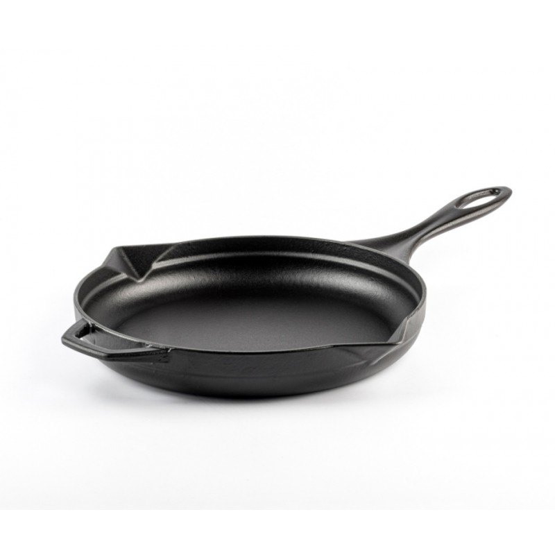 Geëmailleerde gietijzeren pan Solagio, Black Onyx, Ф24cm - 