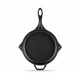 Geëmailleerde gietijzeren pan Hosse, Black Onyx, Ф28cm | Platte gietijzeren pan | Gietijzeren pan |