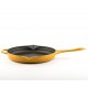 Geëmailleerde gietijzeren pan Hosse, Dijon, Ф24cm | Platte gietijzeren pan | Gietijzeren pan |
