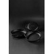 Geëmailleerde gietijzeren pan met twee handvatten Hosse, Black Onyx, Ф22cm | Platte gietijzeren pan | Gietijzeren pan |