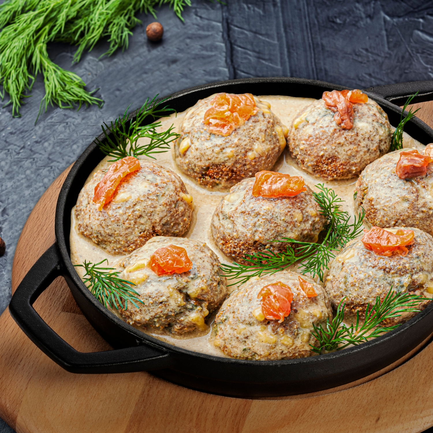 gehaktballen-in-saus-in-gietijzeren-pan